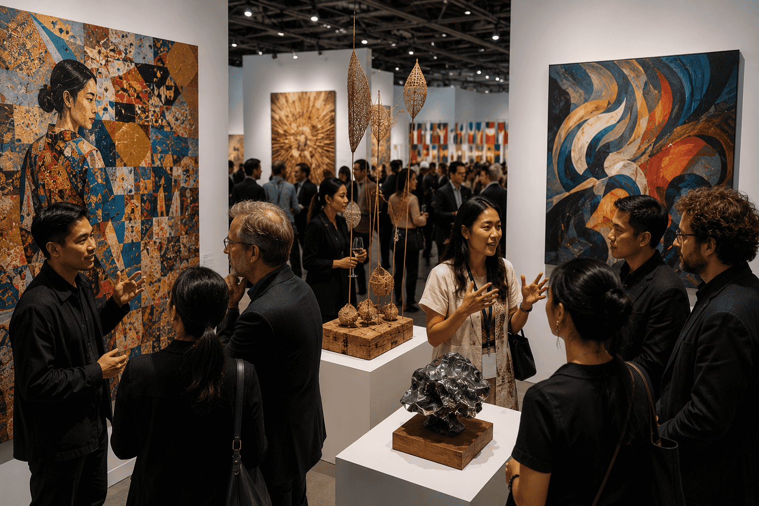 Filipino Artists Showcase Contemporary Works at International Cultural Events