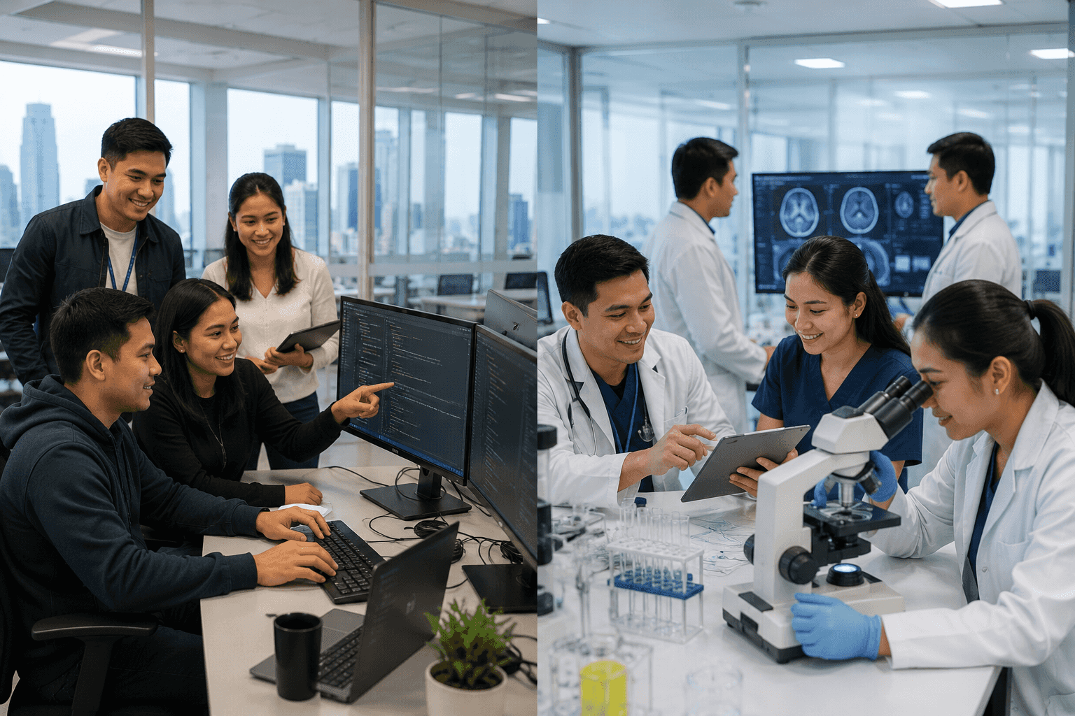 Filipino Professionals Abroad Drive Innovation in Technology and Healthcare Sectors