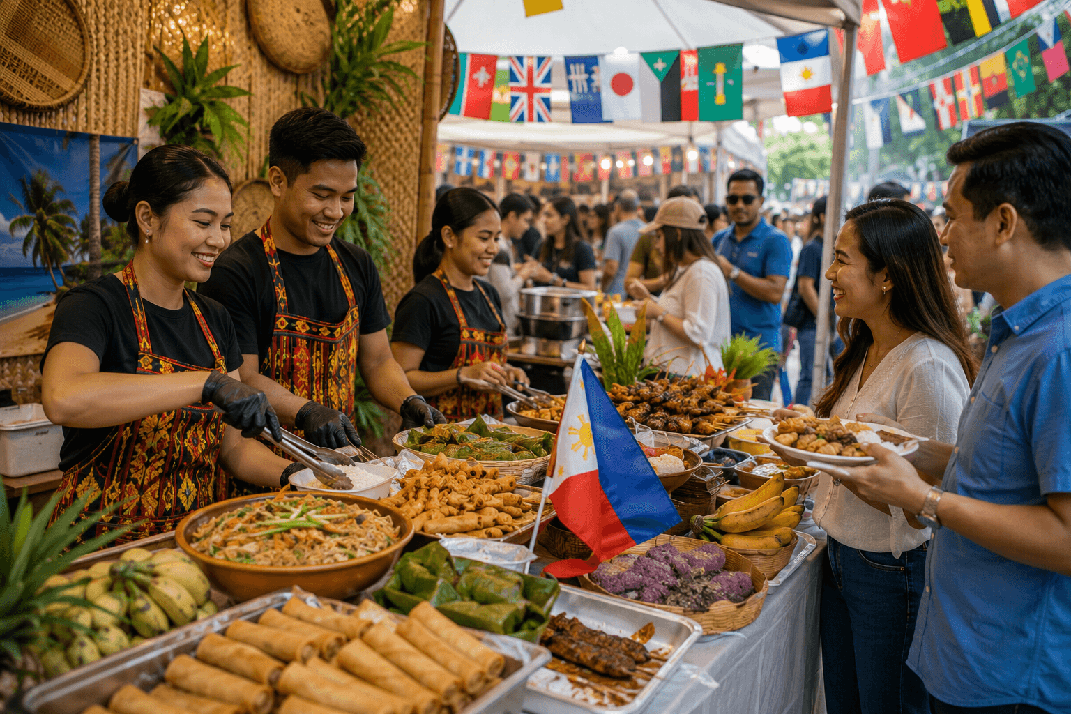 International Culinary Festivals Feature Growing Number of Filipino Food Exhibitors