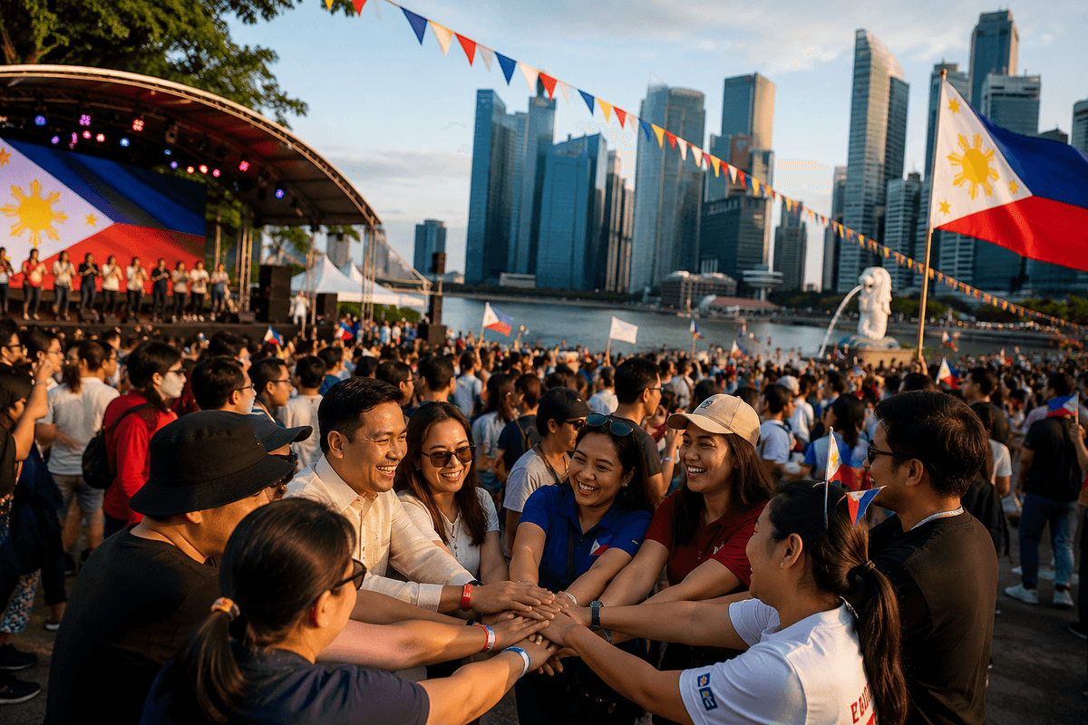 Pinoy Unity OFWs in Singapore Strengthen Community Ties Through Annual Filipino ...